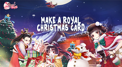Make a royal Christmas Card - Christmas Event